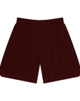 Logo Court Shorts Wine