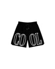 Logo Court Shorts Black