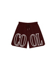 Logo Court Shorts Wine