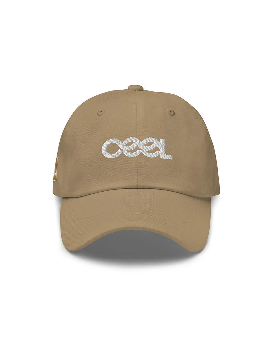 cool house sand sports cap - white cool logo