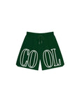 Logo Court Shorts Green