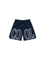 Logo Court Shorts Navy