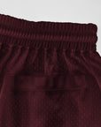 Logo Court Shorts Wine